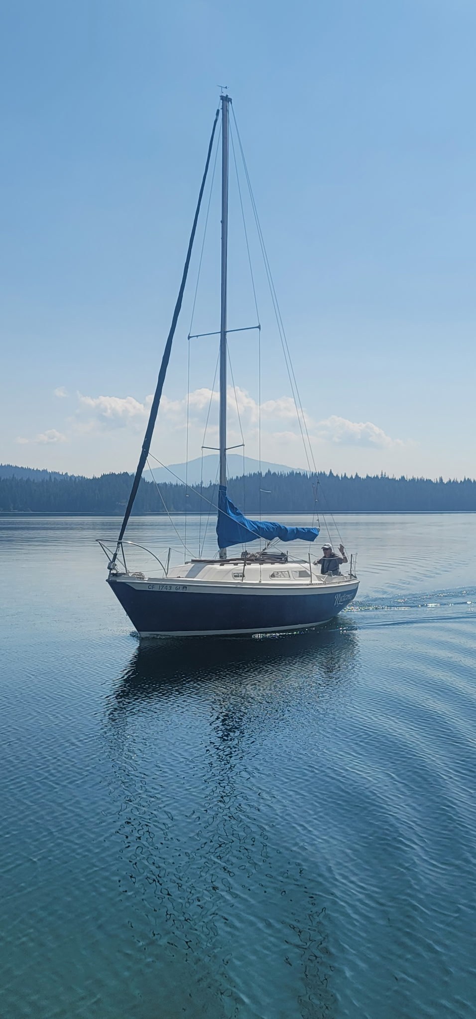 Sailing in Central Oregon